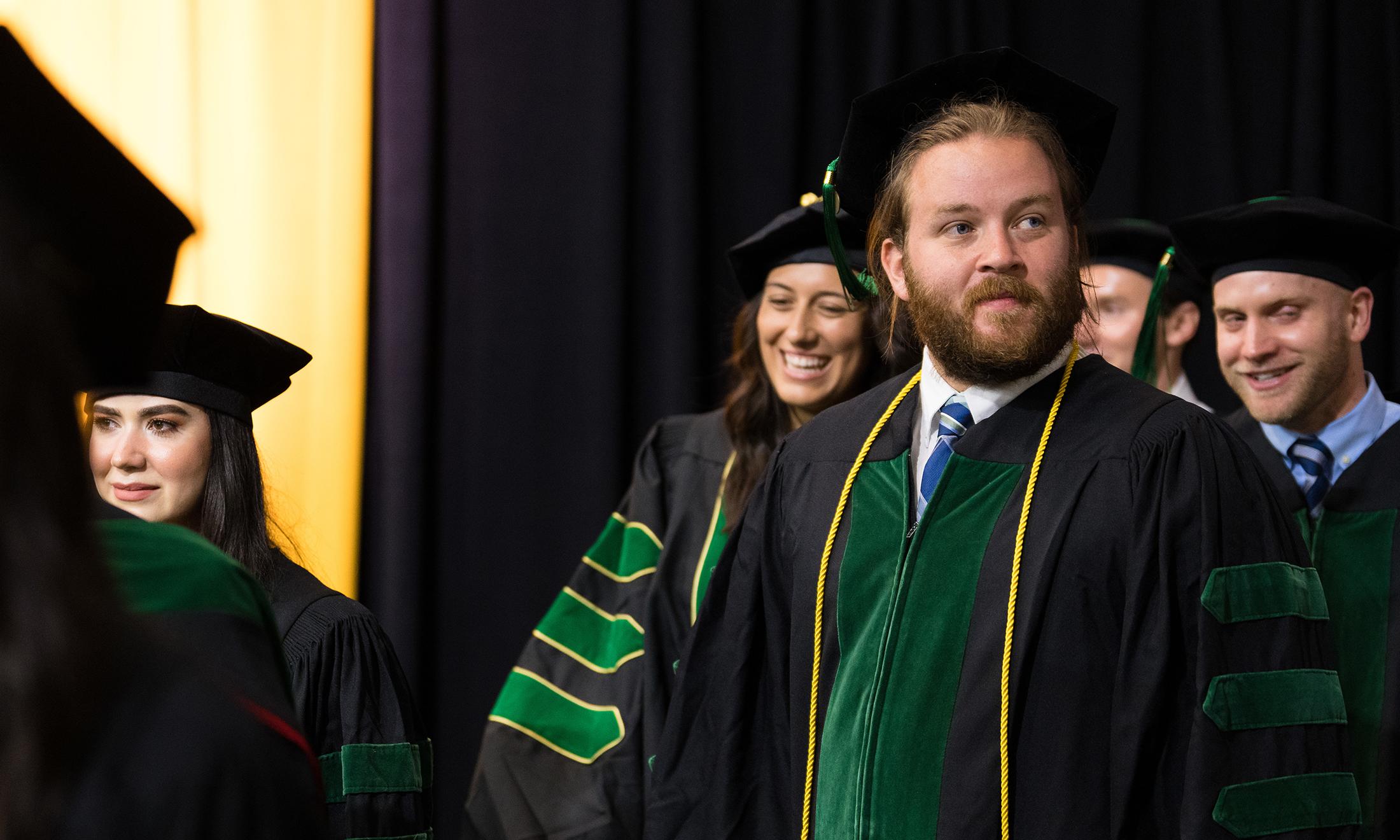 An image of Blumline at commencement