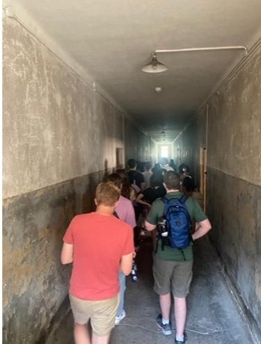 An image from the 2023 OUWB Study Trip to Auschwitz